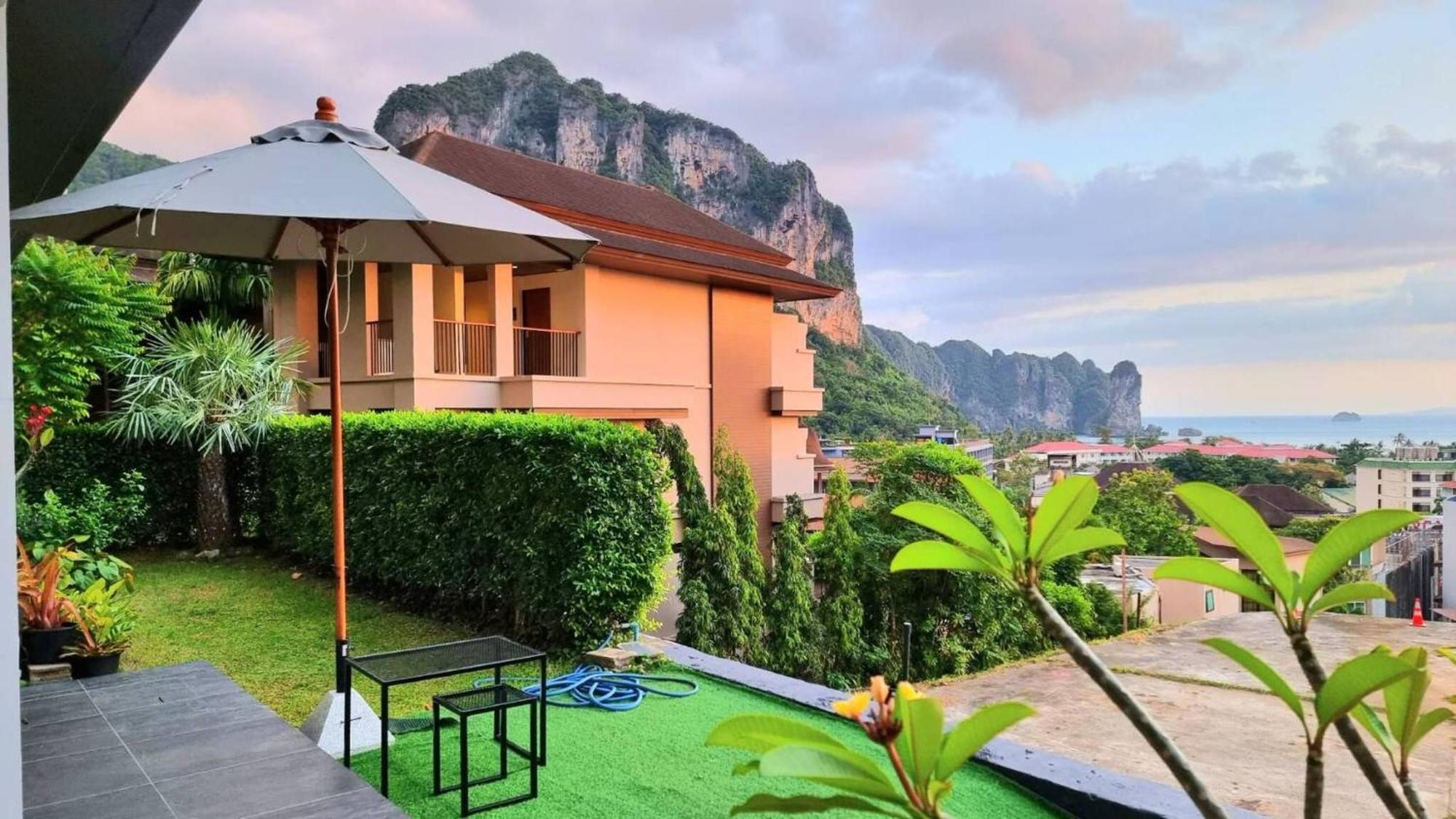 Room In Apartment - A301- Forest View Corner Unit 1Br-1Bath Ao Nang 外观 照片