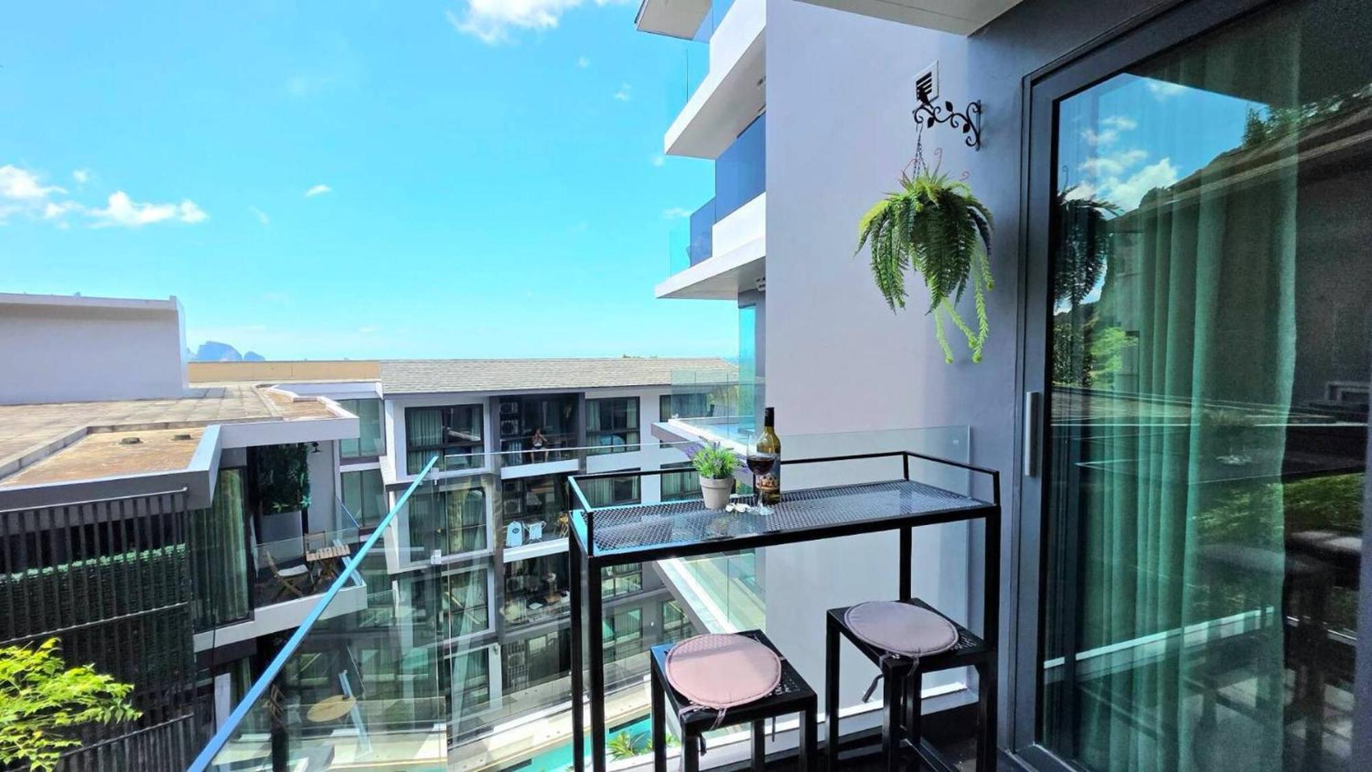 Room In Apartment - A301- Forest View Corner Unit 1Br-1Bath Ao Nang 外观 照片