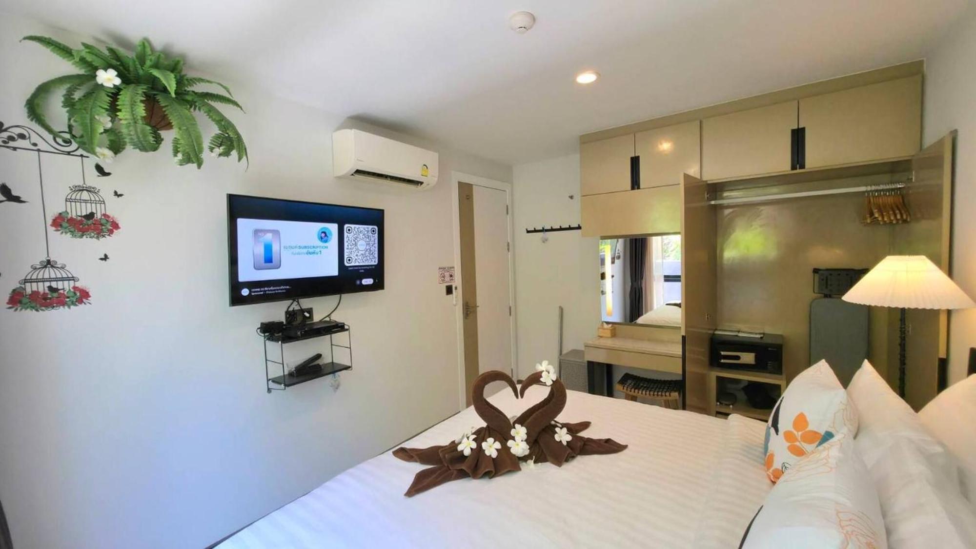 Room In Apartment - A301- Forest View Corner Unit 1Br-1Bath Ao Nang 外观 照片