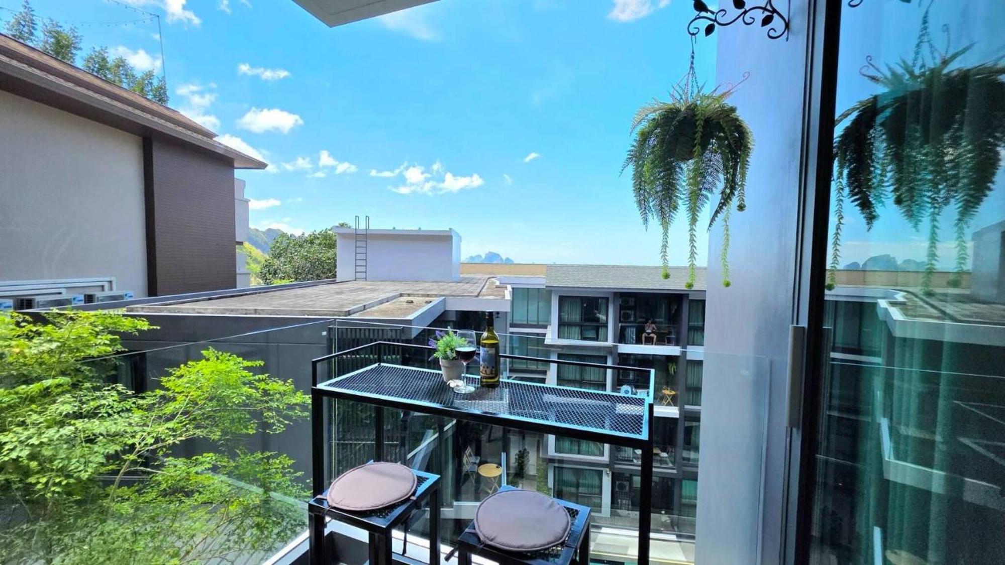 Room In Apartment - A301- Forest View Corner Unit 1Br-1Bath Ao Nang 外观 照片