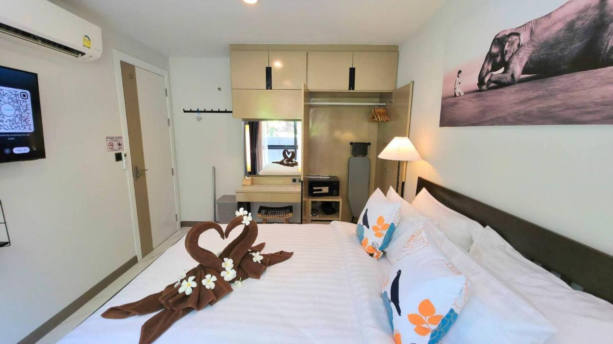 Room In Apartment - A301- Forest View Corner Unit 1Br-1Bath Ao Nang 外观 照片