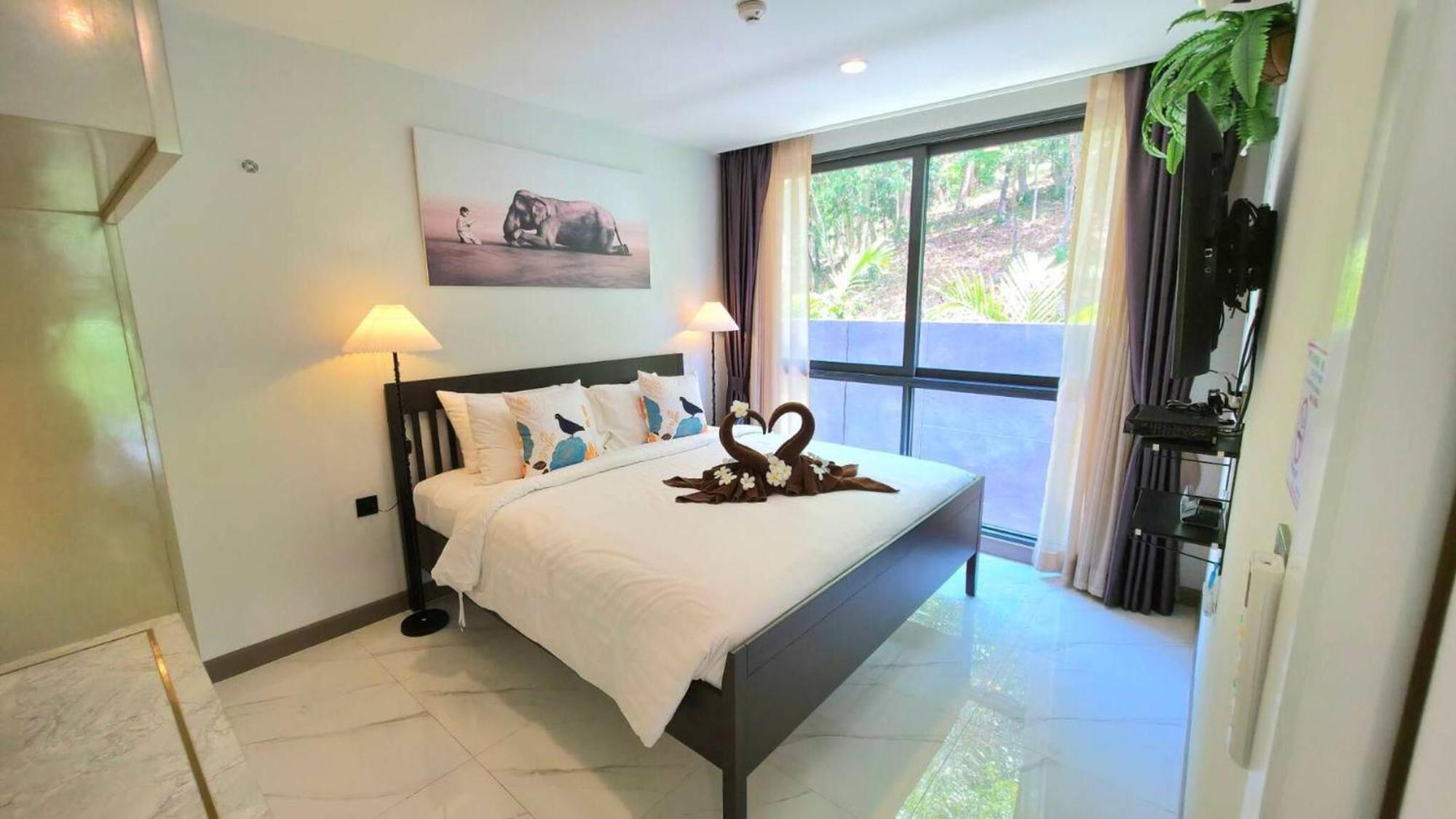 Room In Apartment - A301- Forest View Corner Unit 1Br-1Bath Ao Nang 外观 照片