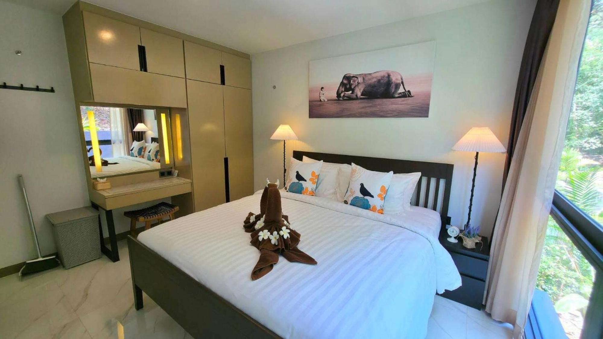 Room In Apartment - A301- Forest View Corner Unit 1Br-1Bath Ao Nang 外观 照片