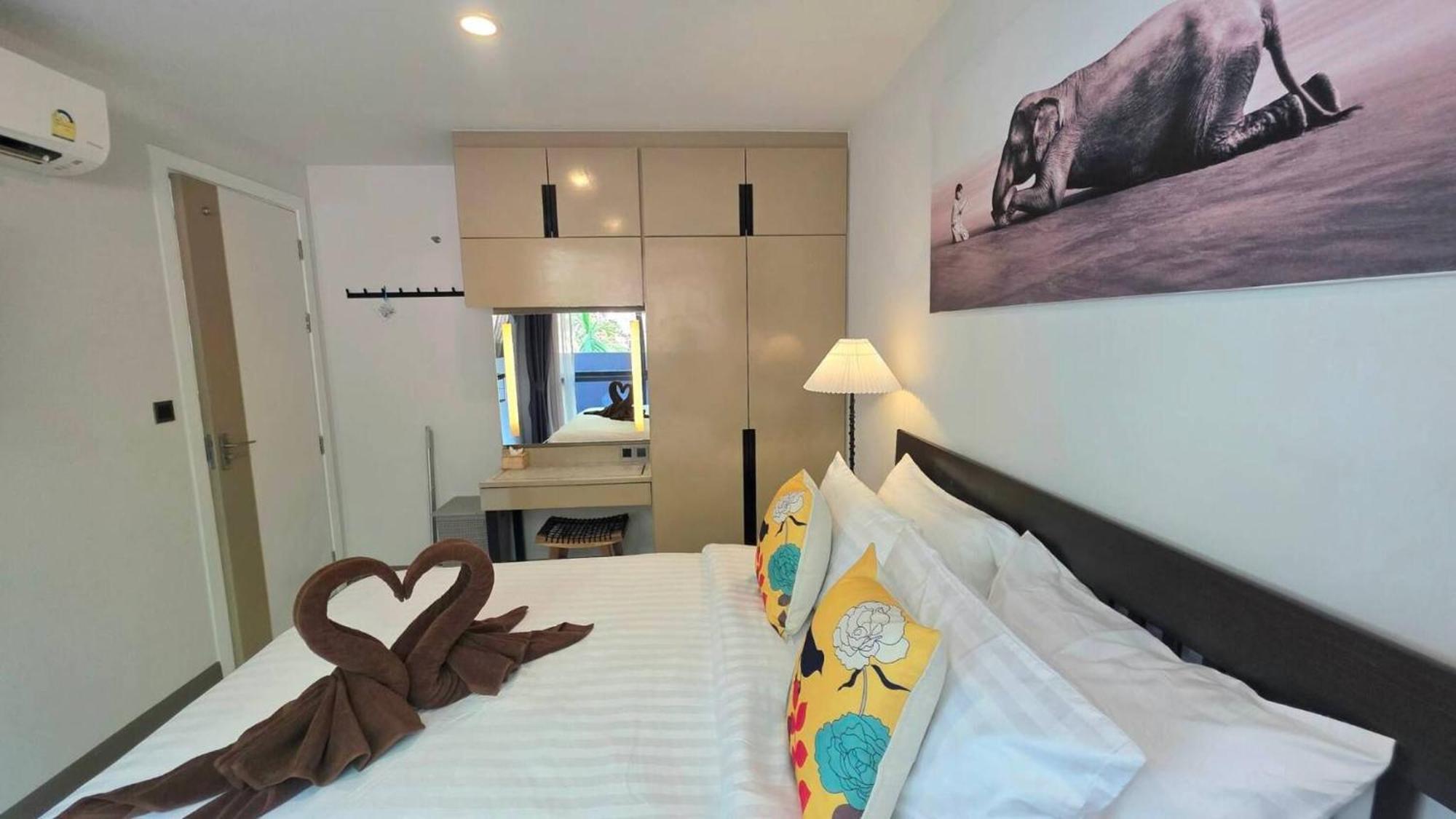 Room In Apartment - A301- Forest View Corner Unit 1Br-1Bath Ao Nang 外观 照片