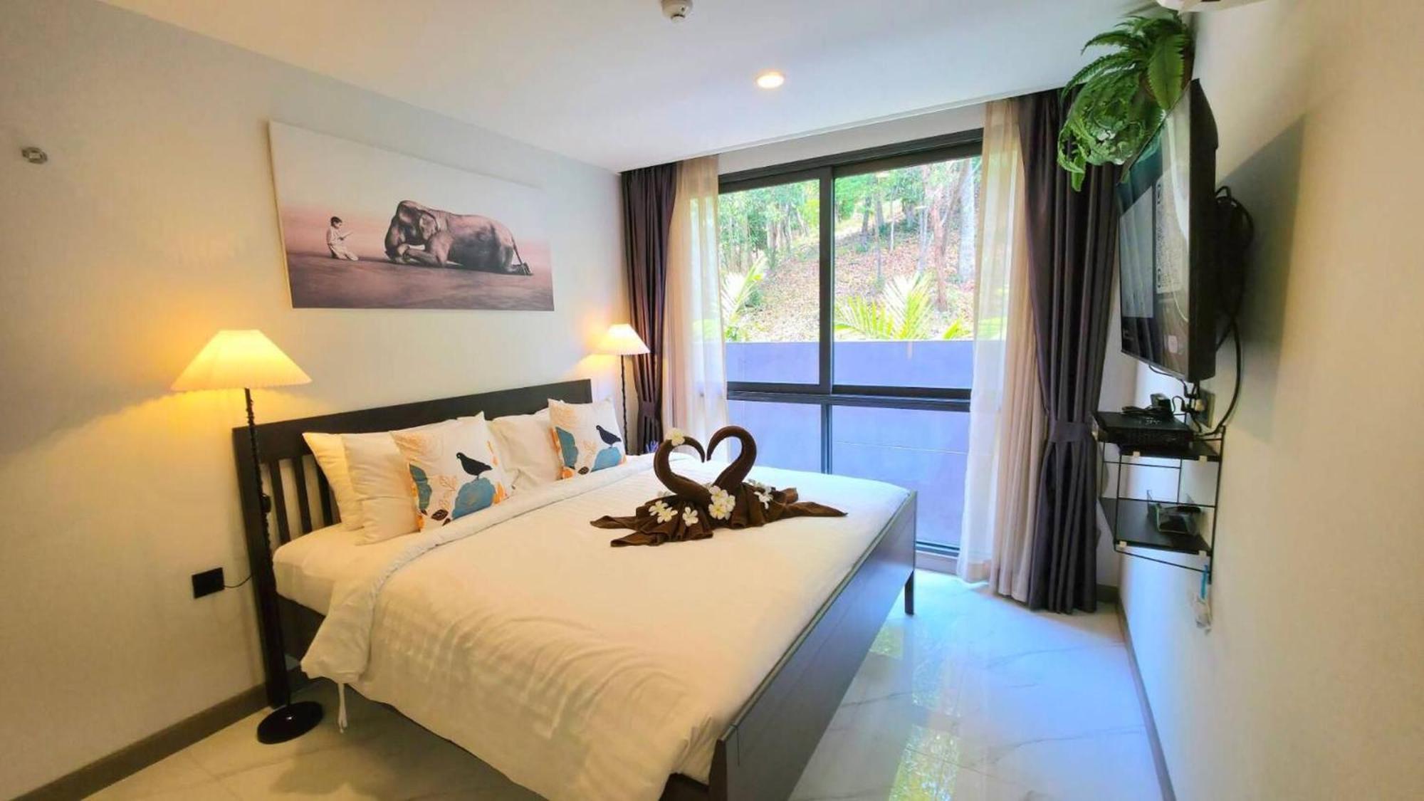 Room In Apartment - A301- Forest View Corner Unit 1Br-1Bath Ao Nang 外观 照片
