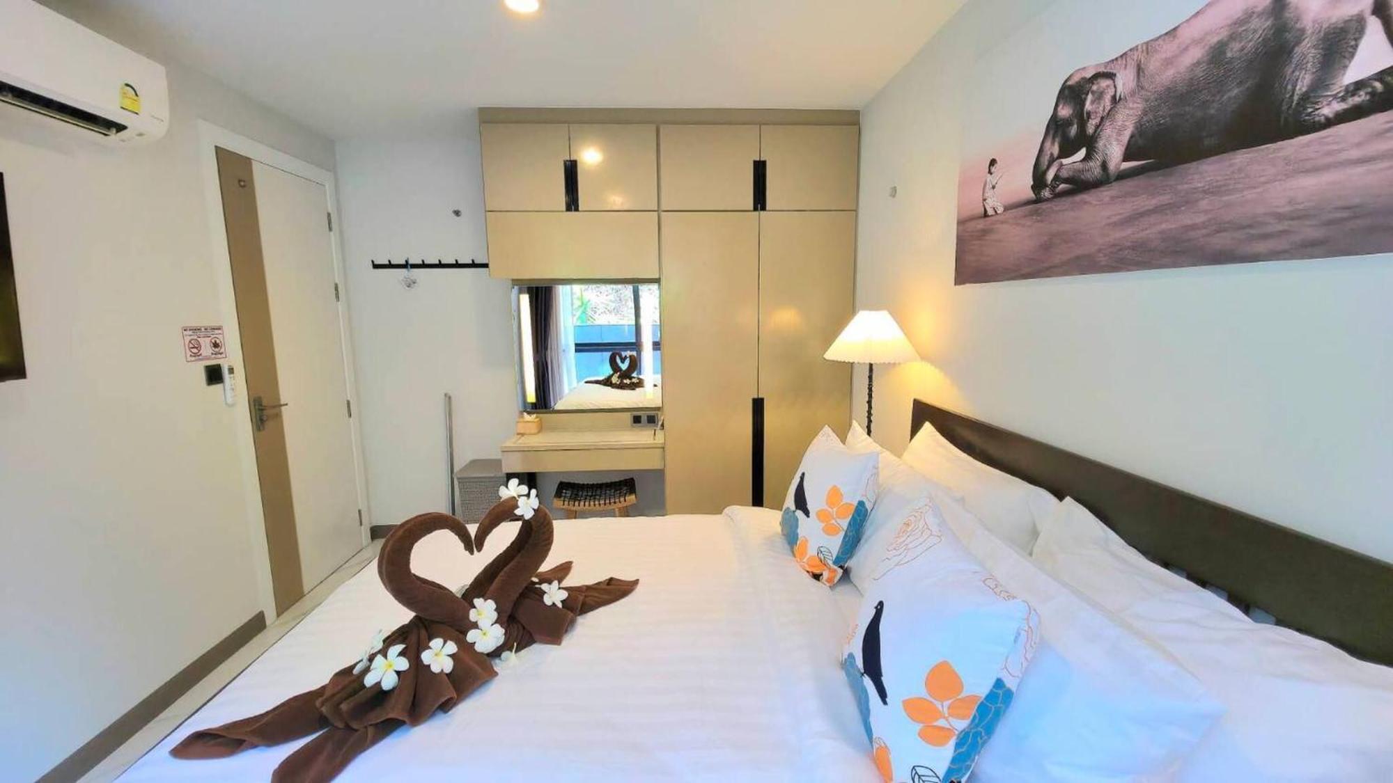 Room In Apartment - A301- Forest View Corner Unit 1Br-1Bath Ao Nang 外观 照片