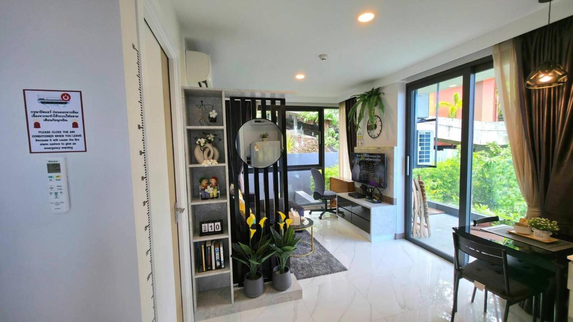 Room In Apartment - A301- Forest View Corner Unit 1Br-1Bath Ao Nang 外观 照片