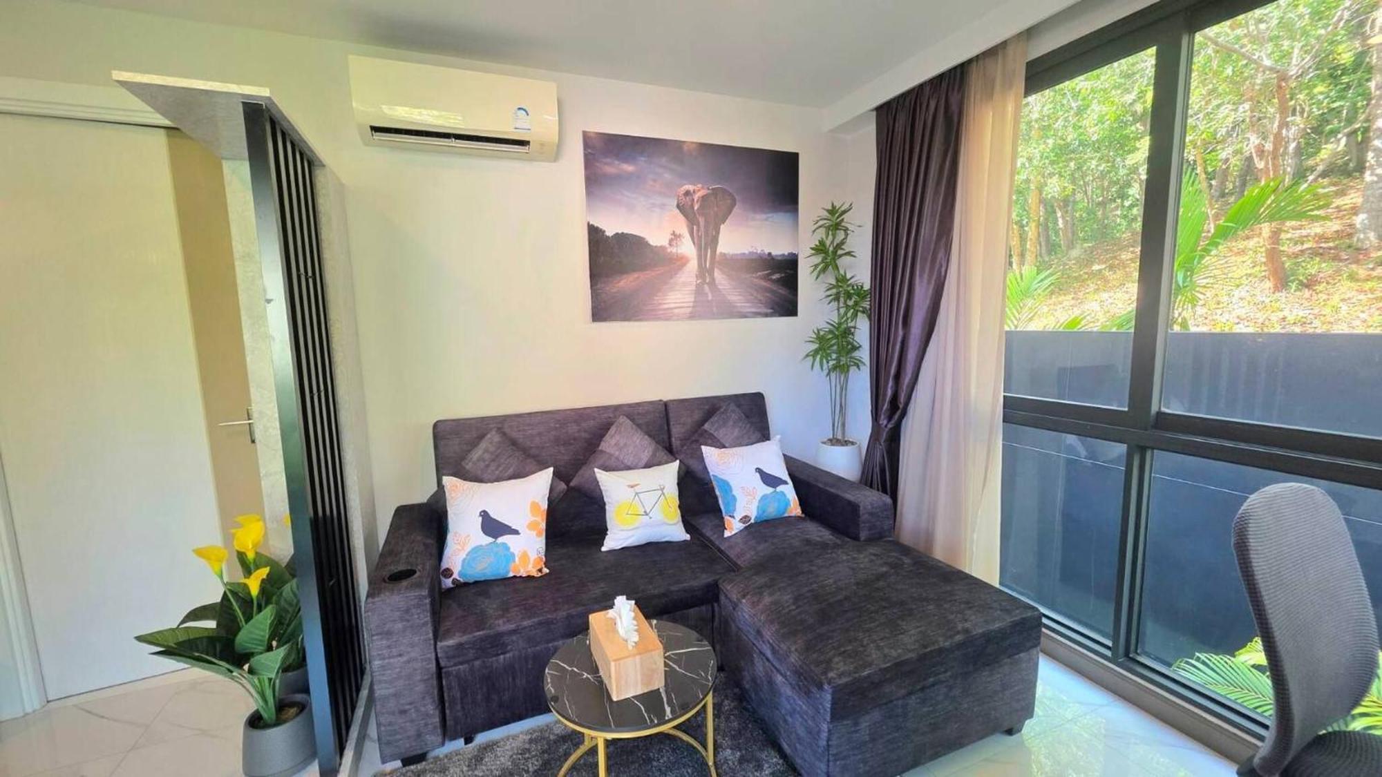 Room In Apartment - A301- Forest View Corner Unit 1Br-1Bath Ao Nang 外观 照片