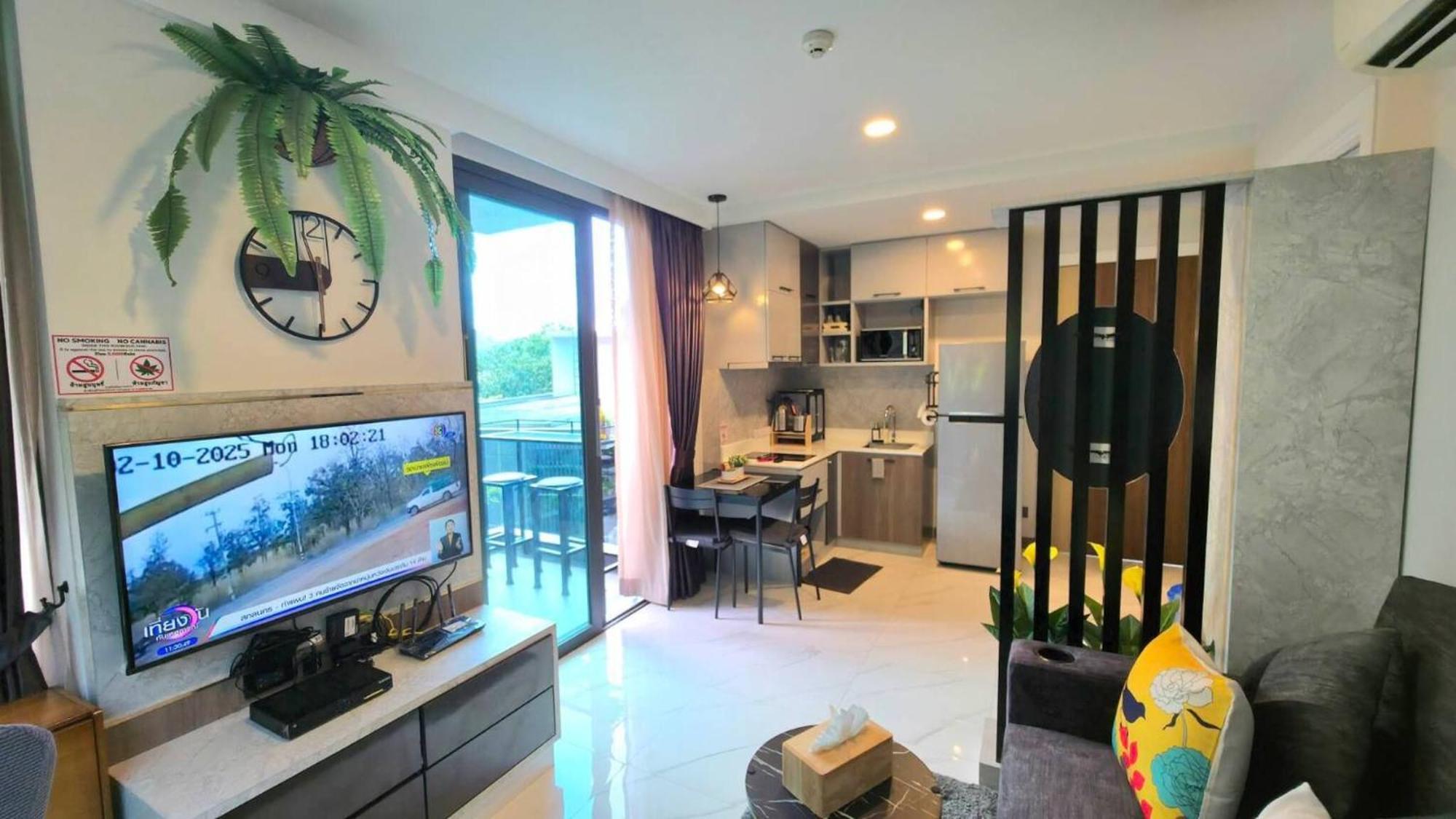 Room In Apartment - A301- Forest View Corner Unit 1Br-1Bath Ao Nang 外观 照片