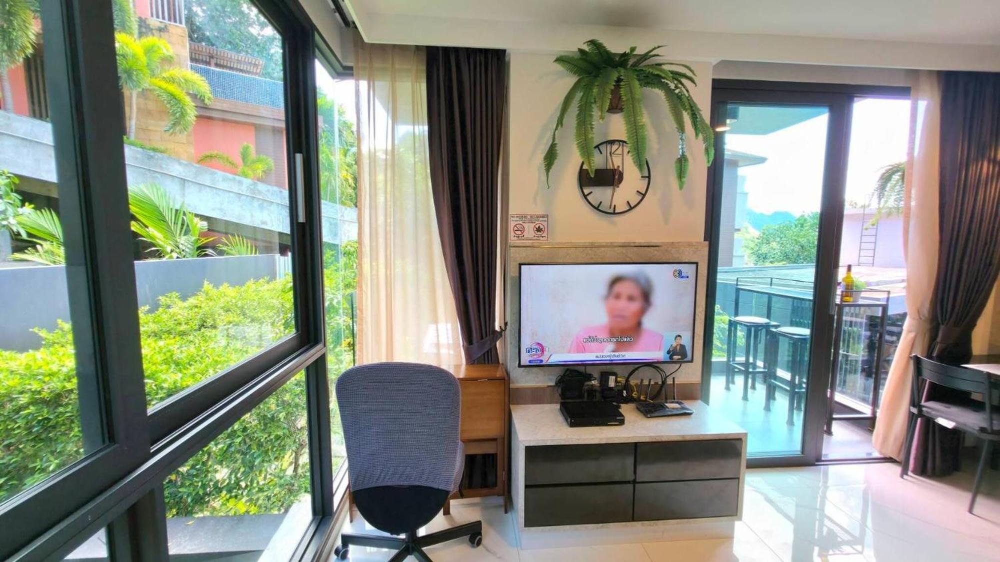 Room In Apartment - A301- Forest View Corner Unit 1Br-1Bath Ao Nang 外观 照片
