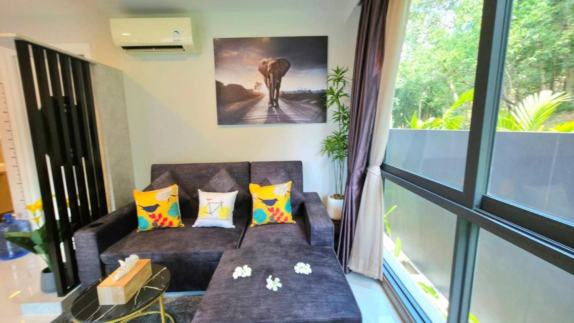 Room In Apartment - A301- Forest View Corner Unit 1Br-1Bath Ao Nang 外观 照片